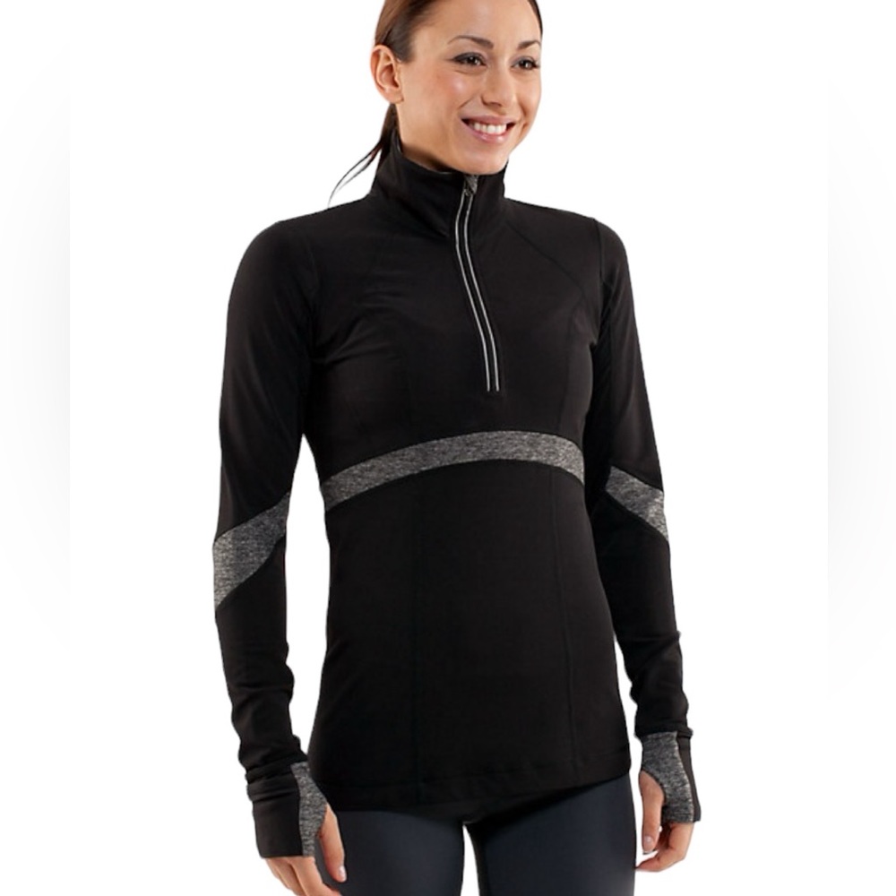 Lululemon Run Distance 1/2 Zip Pullover Jacket